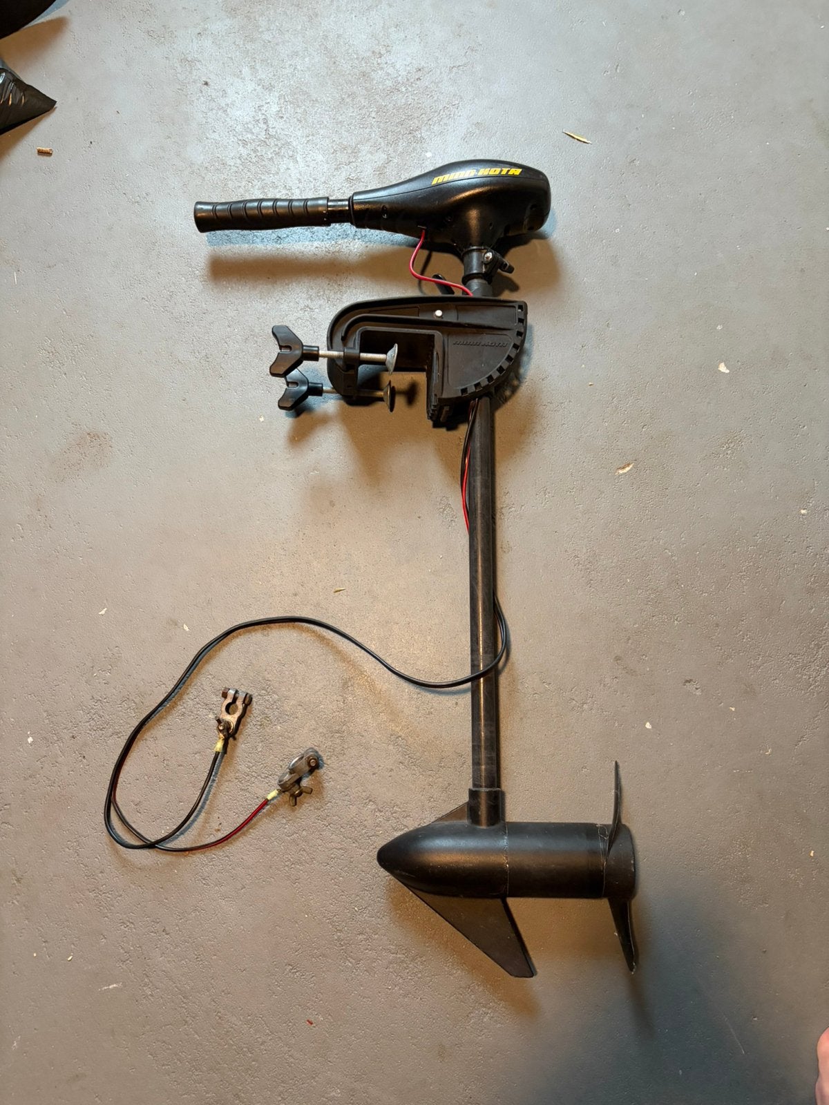 MinnKota Endura fluistermotor / elektrische buitenboordmotor, Watersport en Boten, Ophalen, Gebruikt, Buitenboordmotor, Overige materialen
