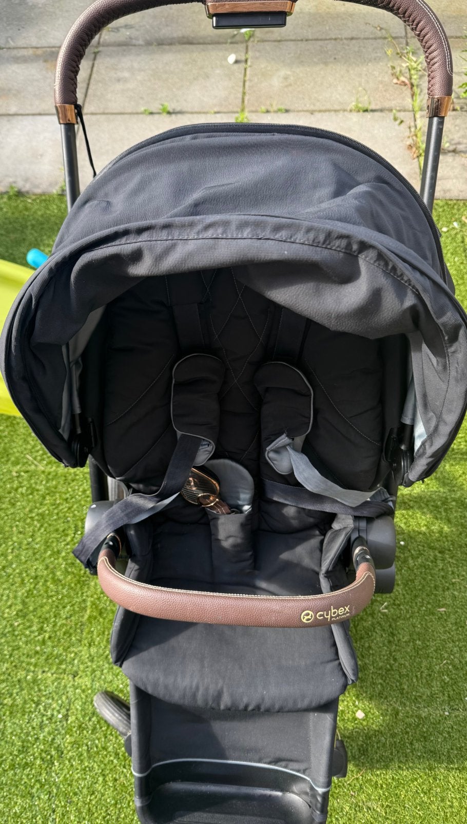 Cybex priam kinderwagen + reiswieg + autostoel + parasol, Ophalen, Gebruikt, Combiwagen, Overige merken