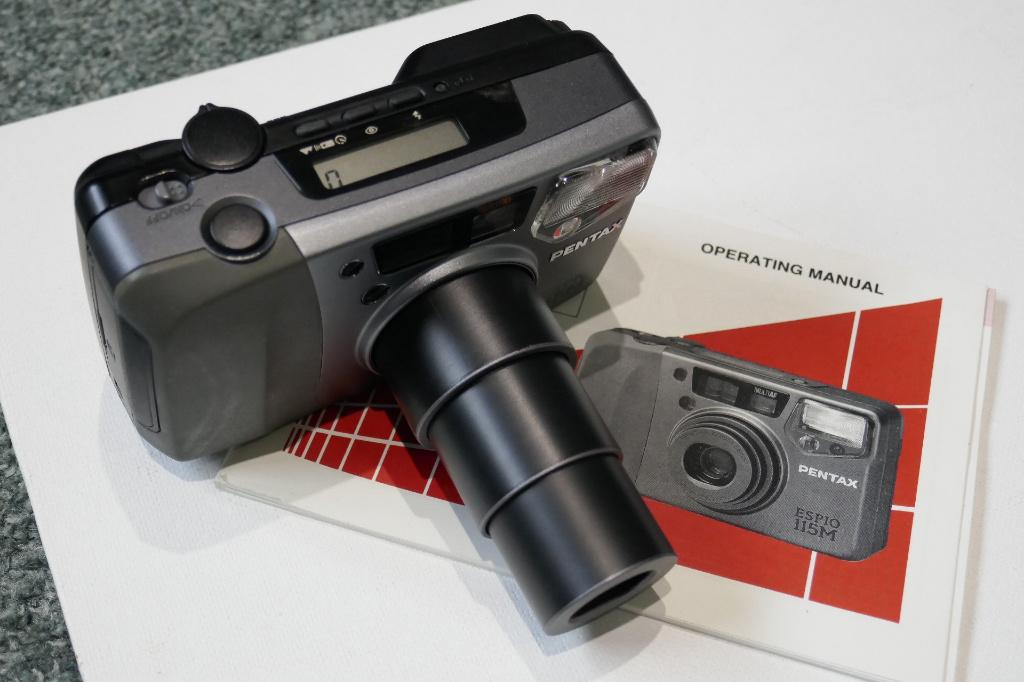 Pentax Espio 115 analoog camera te koop, Ophalen of Verzenden, Zo goed als nieuw, Compact, Pentax