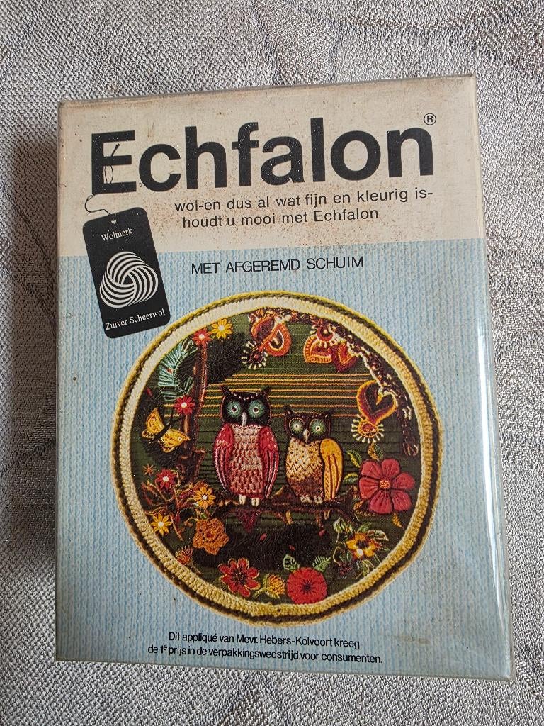 Echfalon wolwasmiddel, Verzamelen, Ophalen of Verzenden, Gebruikt, Verpakking