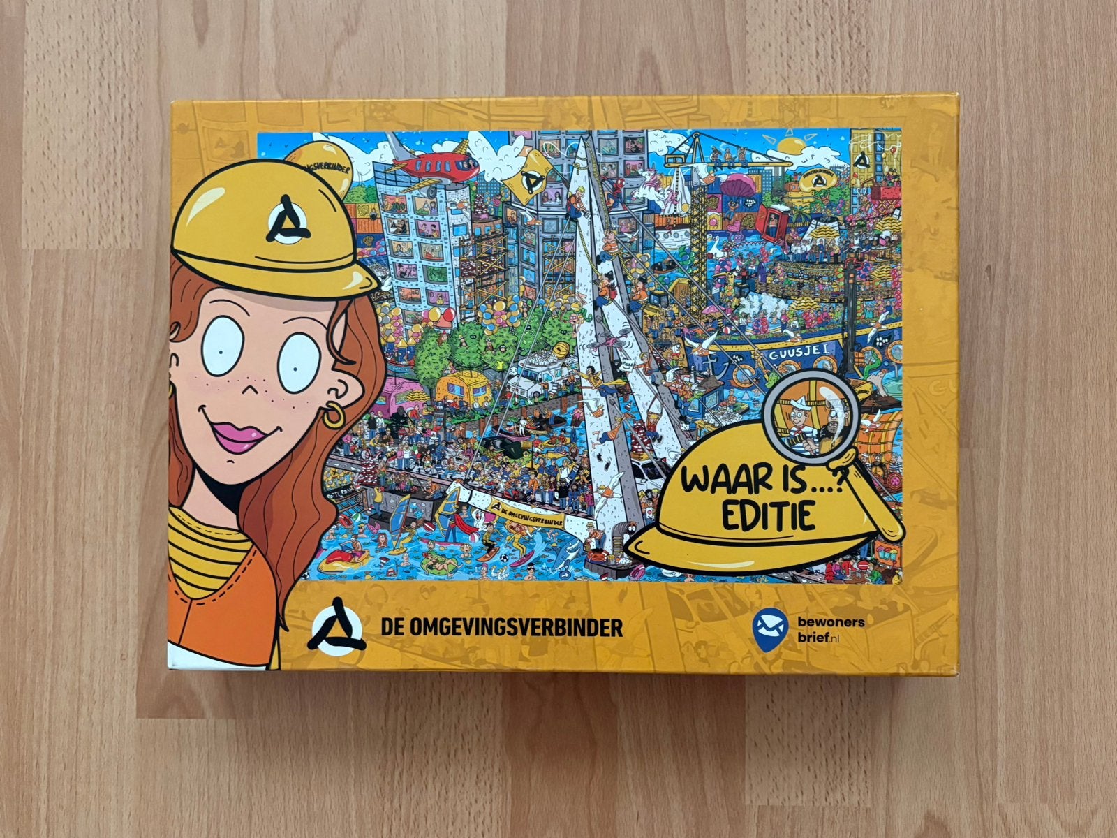Leuke puzzel van de Omgevingsverbinder 2000, Ophalen of Verzenden, 500 t/m 1500 stukjes, Zo goed als nieuw