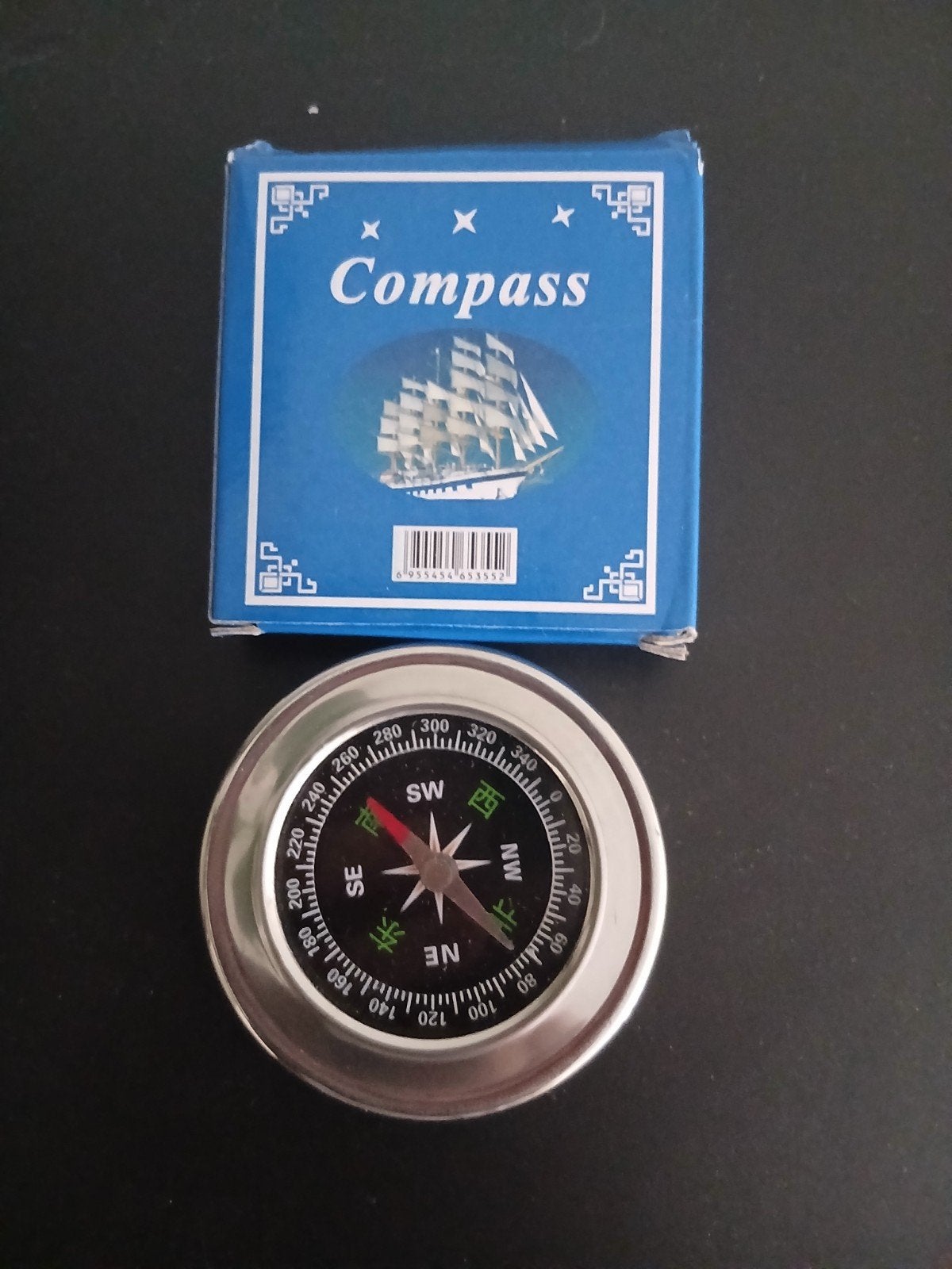 Nieuw Survival Kompas Metaal (60mm) |, Ophalen of Verzenden