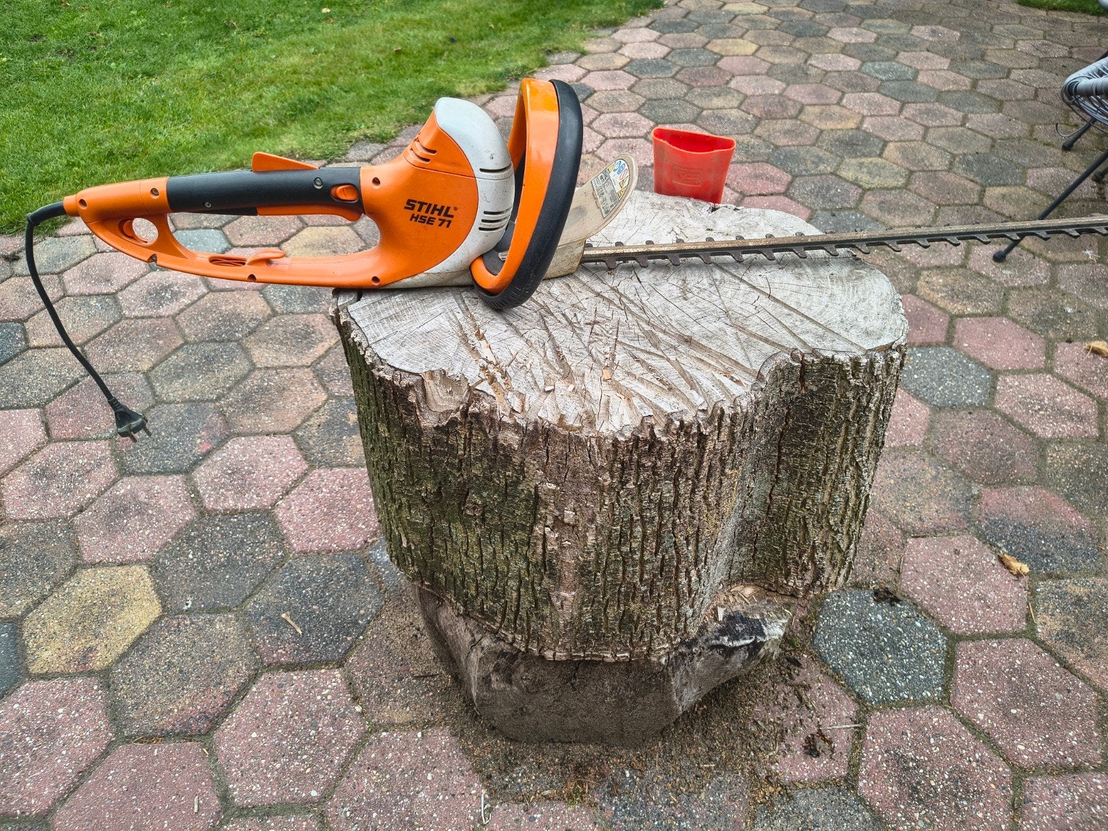 Stihl HSE 71 elektrische heggenschaar - Gebruikt, Ophalen, Gebruikt, Elektrisch, Stihl