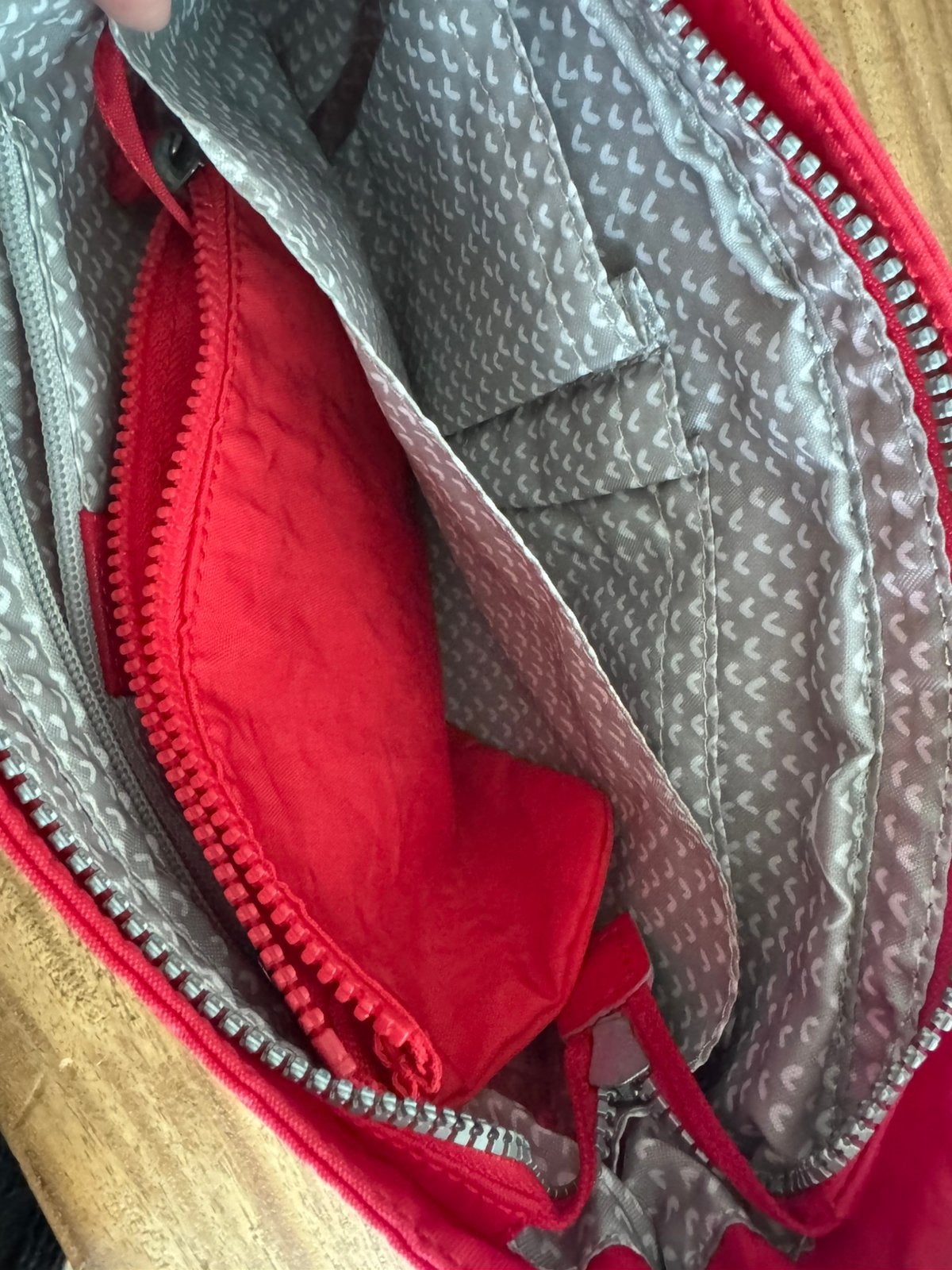Kipling Schoudertasje - Rood, Ophalen of Verzenden, Zo goed als nieuw, Rood, Schoudertasje