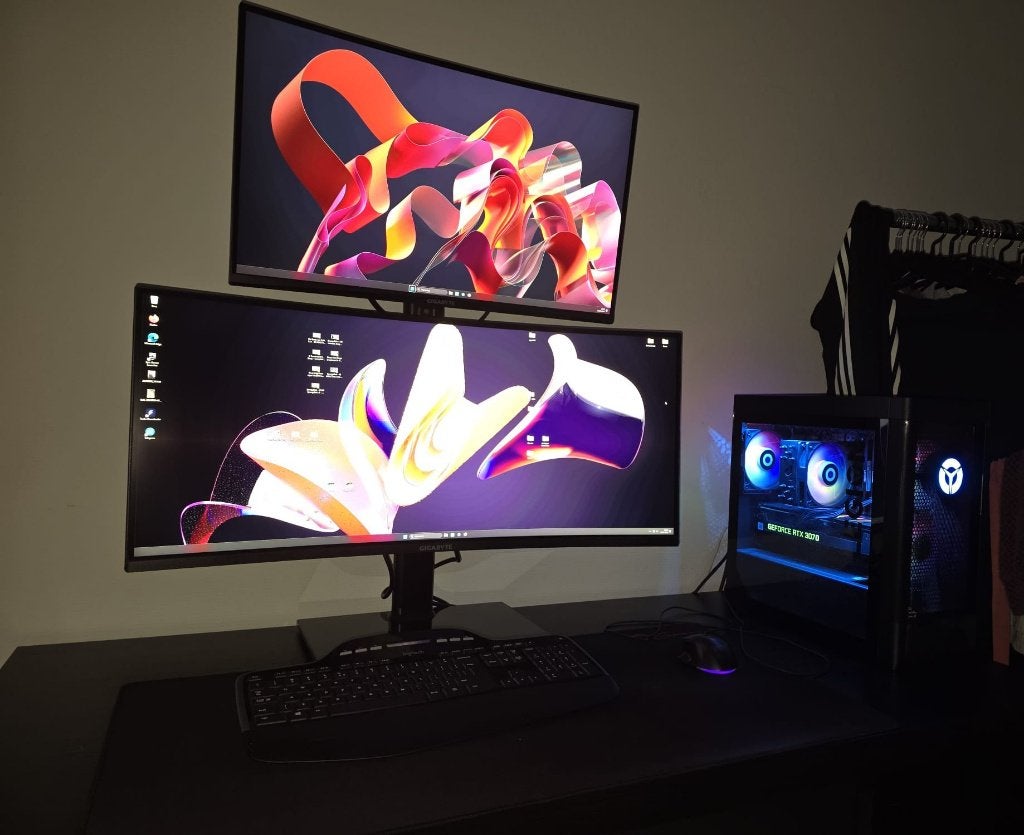 Gaming Legion PC RTX 3070 Ryzen 7 5800 + Ultrawide monitors, Computers en Software, Desktop Pc's, Zo goed als nieuw, 4 Ghz of meer