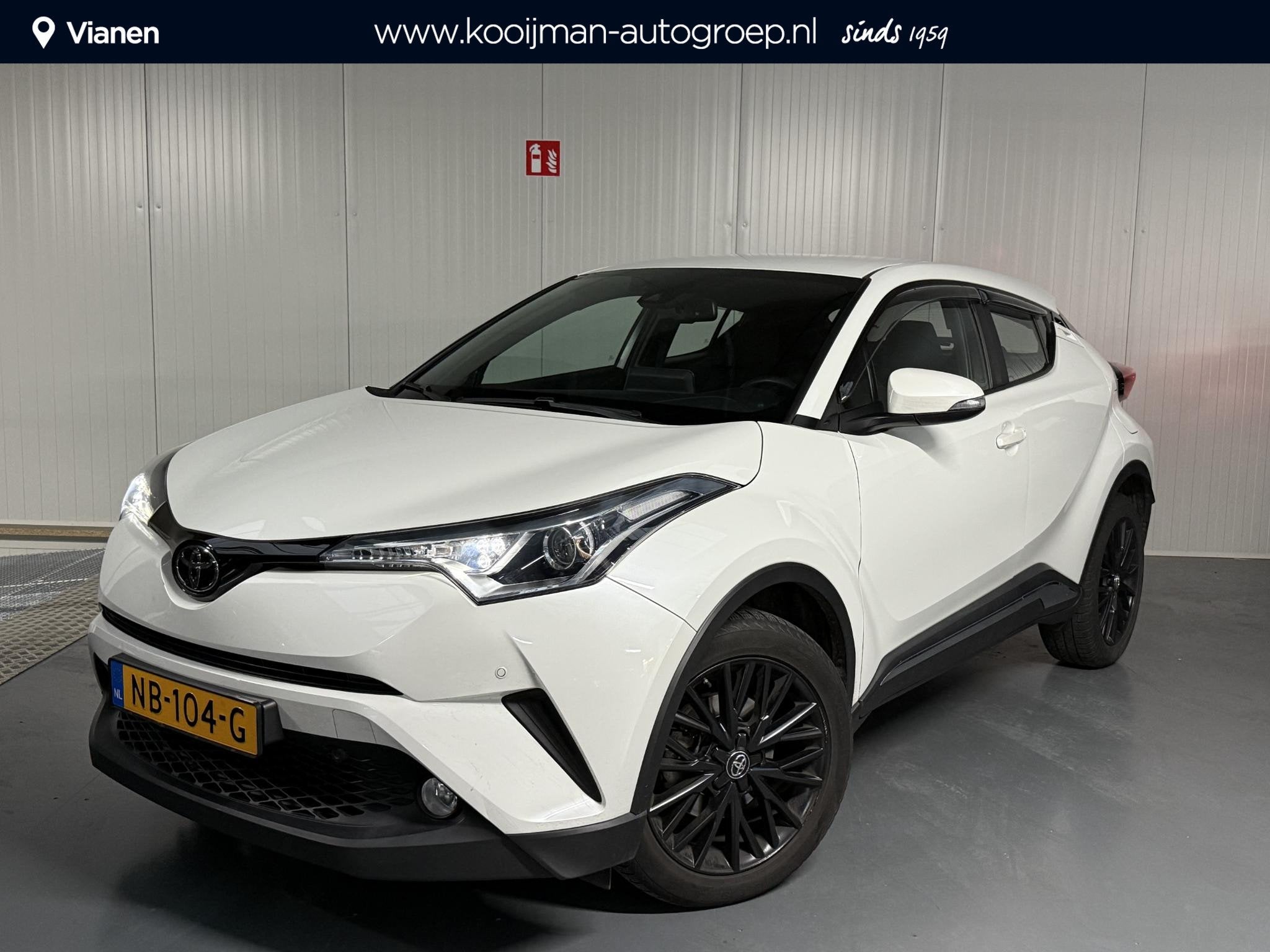 Toyota C-HR 1.2 Dynamic + 18" Lichtmetalen velgen, keurige N, Voorwielaandrijving, Stof, Gebruikt, 116 pk