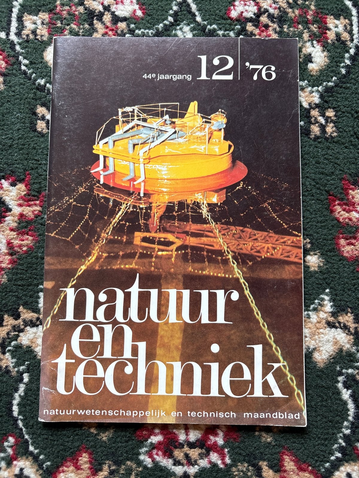 Natuur en Techniek - 44e jaargang, nummer 12, 1976, Boeken, Ophalen of Verzenden, Gelezen, Wetenschap en Natuur