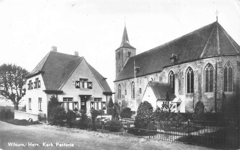 134 Wilsum - Herv. Kerk Pastorie, Ophalen of Verzenden, 1960 tot 1980, Gelopen, Overijssel
