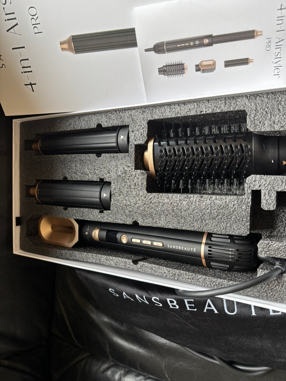 Sansbeauté 4-in-1 Airstyler Pro - Nieuw in doos, Ophalen, Nieuw, Haarverzorging