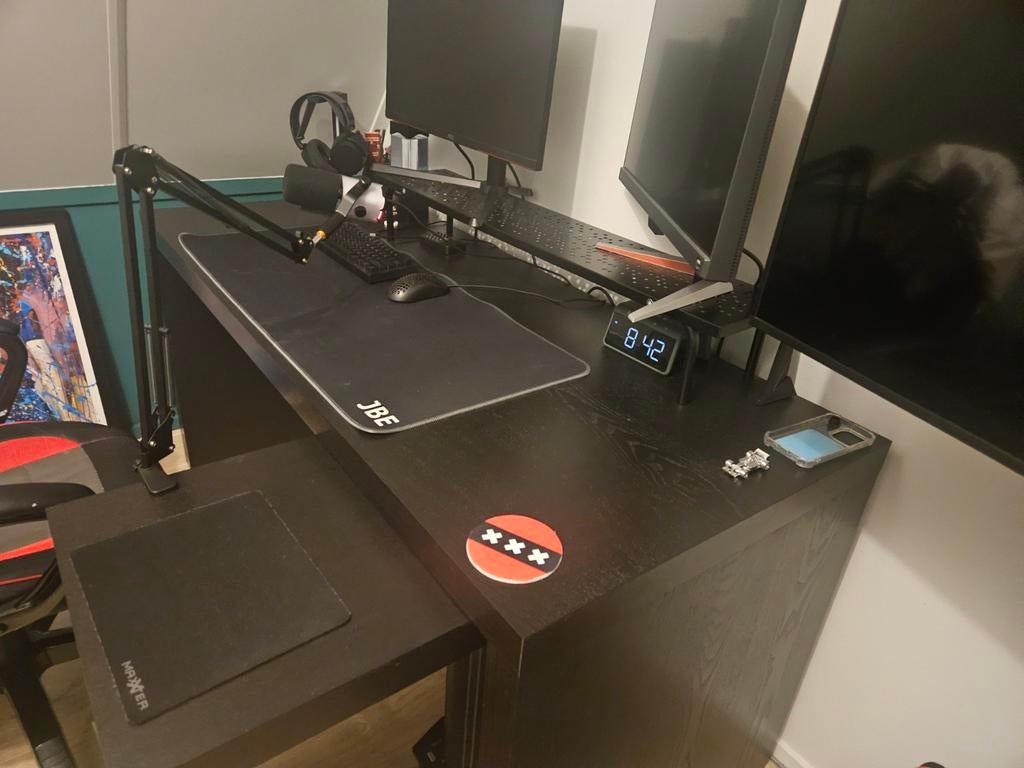 Bureau MALM IKEA, Ophalen, Zo goed als nieuw