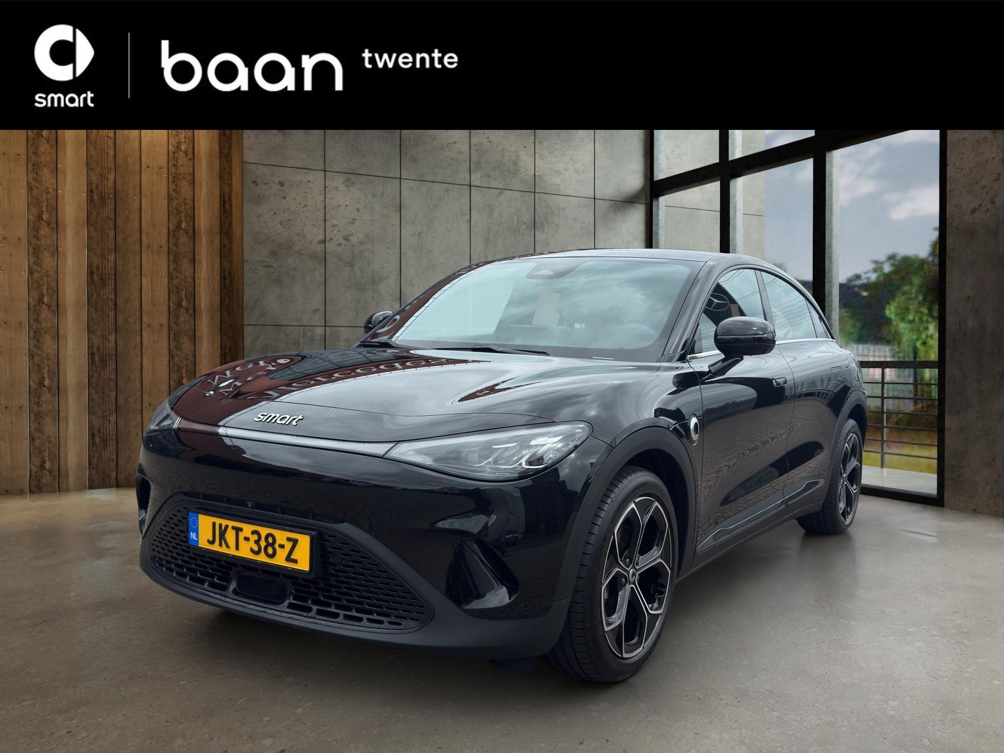 smart #3 Pro 49 kWh, Auto's, Smart, Automaat, 12 maanden, Leder en Stof, Zwart