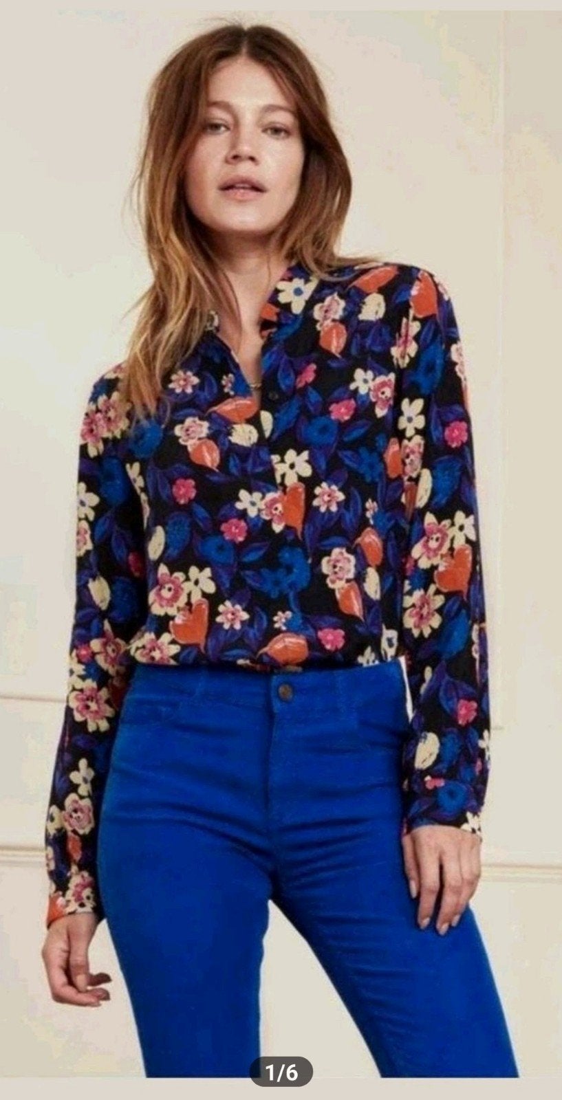 Fabienne Chapot Sophia Tess blouse maat 36 *nieuw *, Blauw, Nieuw, Ophalen of Verzenden, Fabienne Chapot