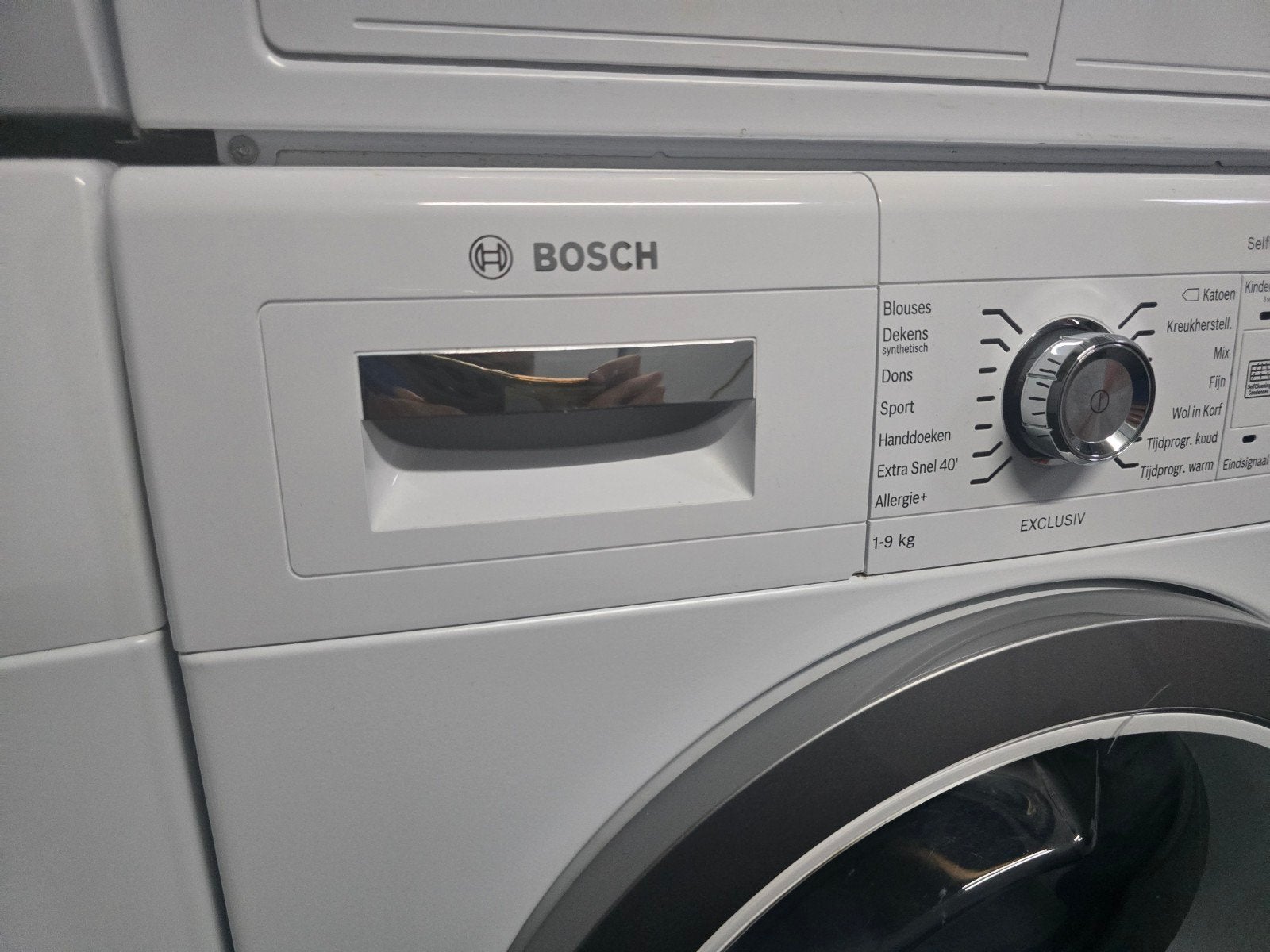 Keurige Bosch Serie8 warmtepompdroger! 9KG! Garantie!, Witgoed en Apparatuur, Bosch, 8 tot 10 kg, Ophalen of Verzenden, Zo goed als nieuw