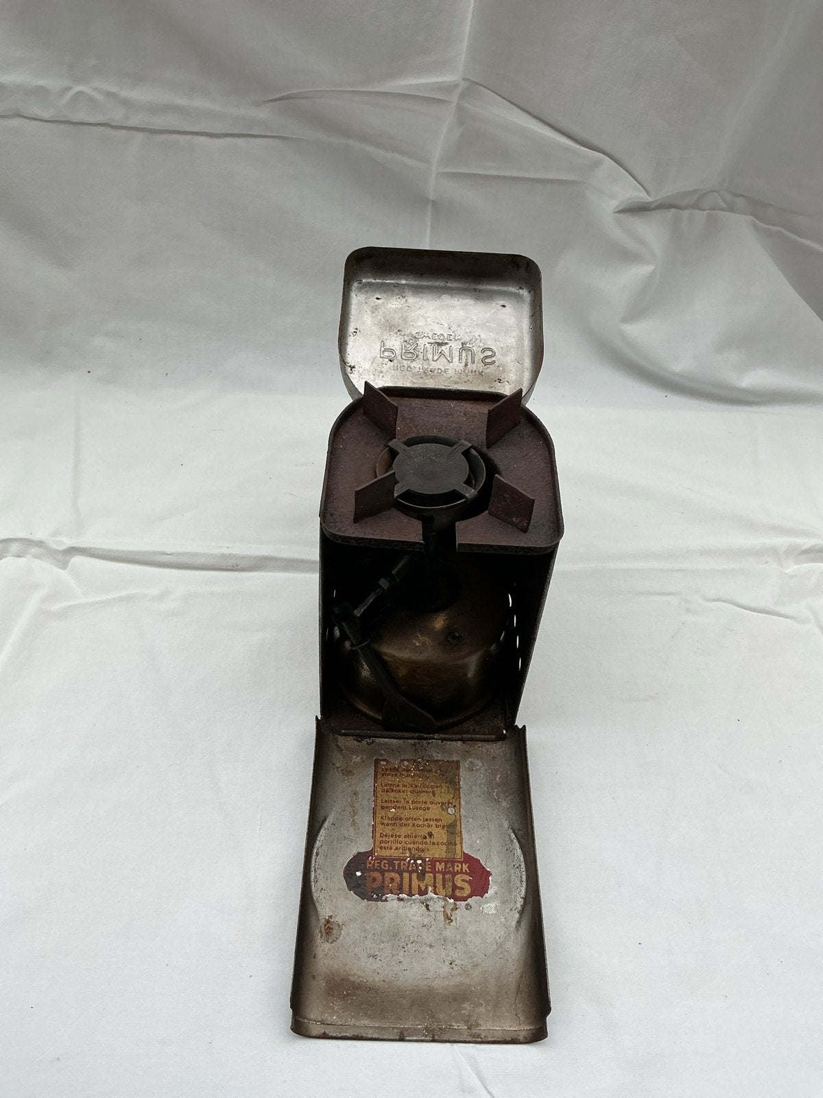 Antieke Primus kampeerbrander - Vintage Zweedse kooktoestel, Ophalen of Verzenden