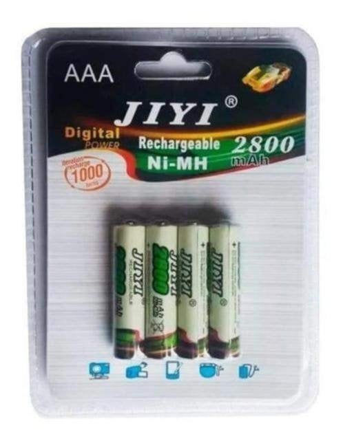 4 Stuks AAA Oplaadbare Batterij 2800MAH-1.2V NI-MH, Audio, Tv en Foto, Accu's en Batterijen, Ophalen, Nieuw, Oplaadbaar