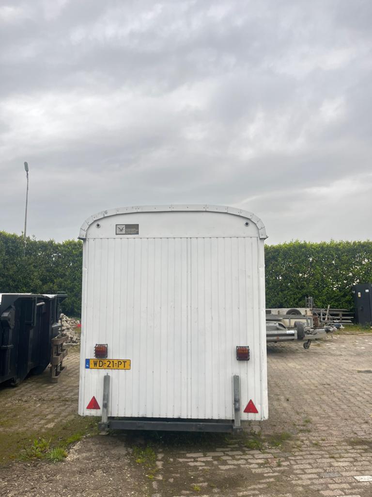 Gesloten aanhangwagen / Verkoopwagen, Doe-het-zelf en Verbouw, Bouwketen en Schaftketen, Ophalen, Zo goed als nieuw