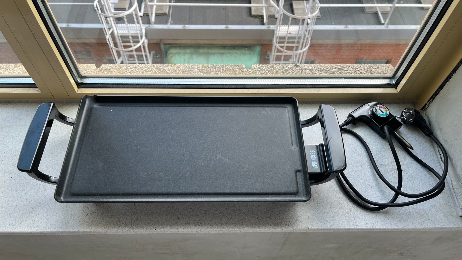 Princess Table Chef Economy Grill 2209 – Grillplaat 1800W, Witgoed en Apparatuur, Ophalen of Verzenden, Gebruikt, Tafelgrill
