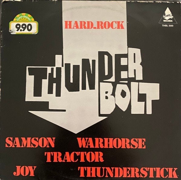 Hard Rock Thunderbolt  Originele LP Nieuw, Ongebruikt., Inclusief binnenhoes, Ophalen of Verzenden, Nieuw in verpakking, 12 inch