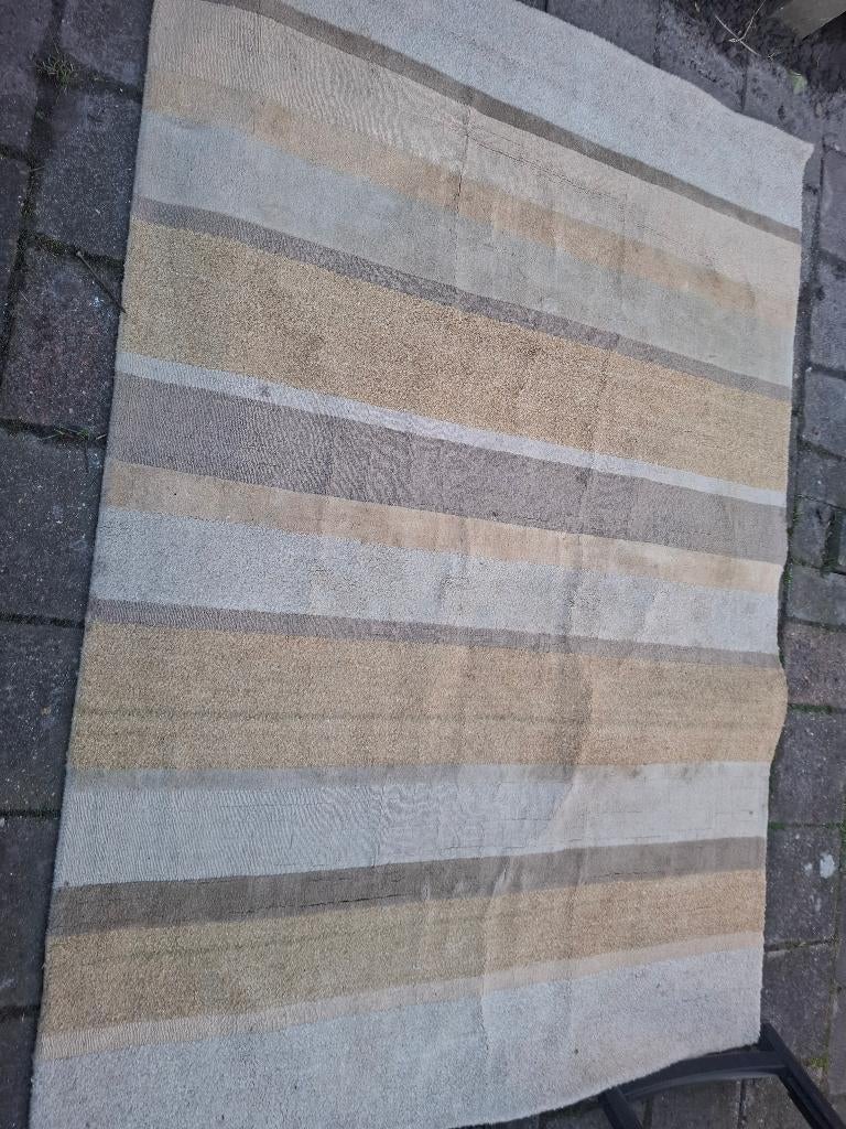 Wollen vloerkleed, Brink en Campman, Ophalen, Gebruikt, Bruin, 200 cm of meer