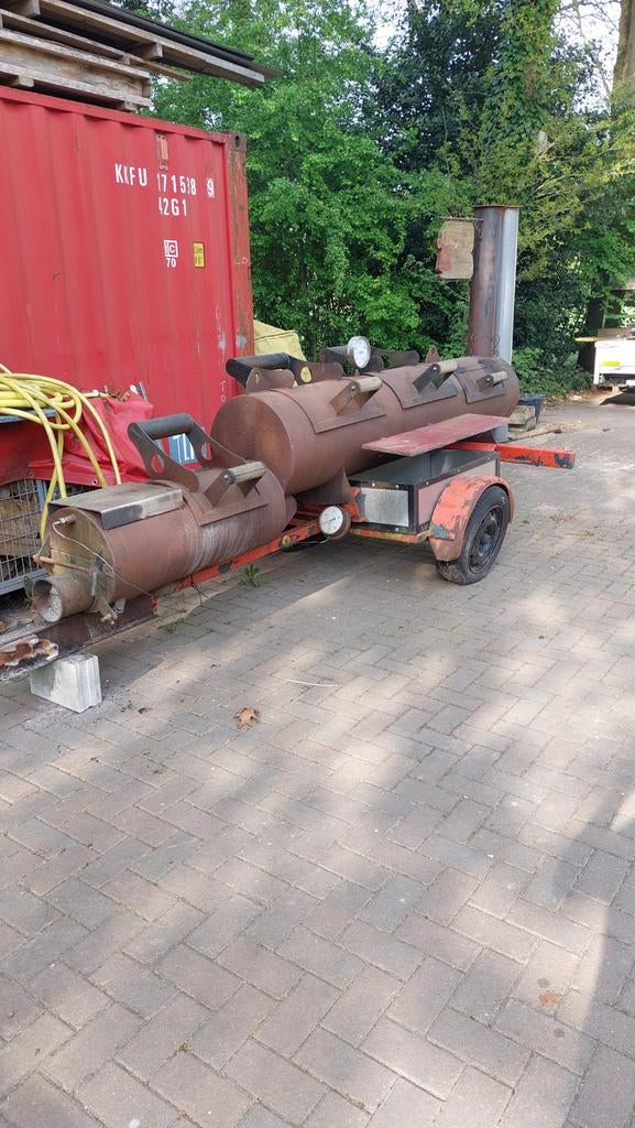 Smooker grote BBQ 350cm lang, Ophalen