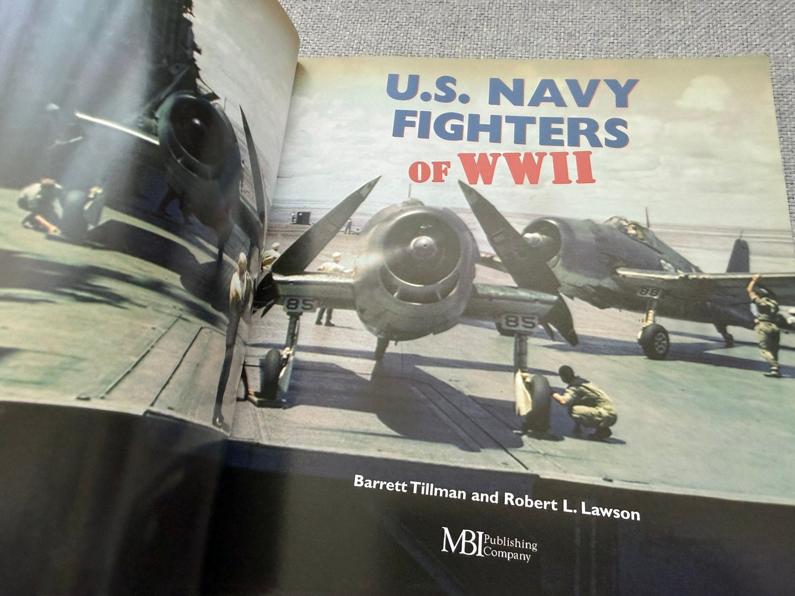 U.S. Navy Fighters of WWII Enthousiast Color Series, Verzenden, Niet van toepassing, Zo goed als nieuw, Luchtmacht