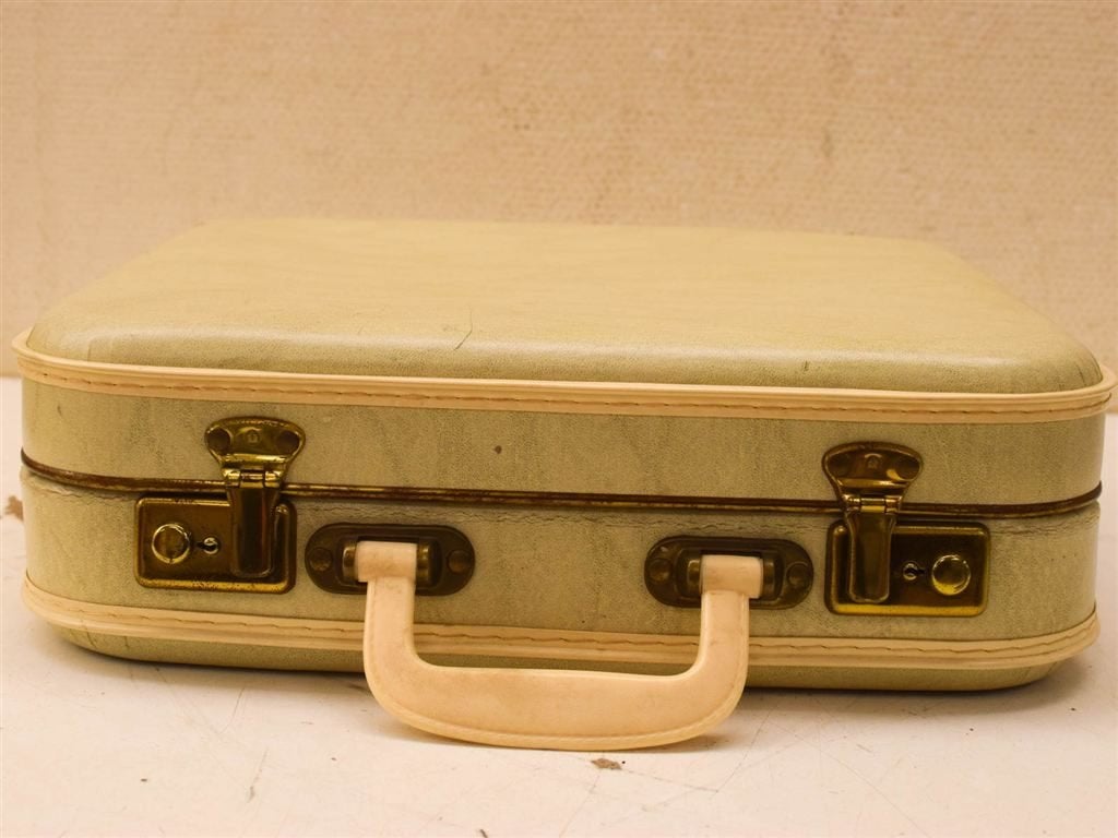 Vintage koffer 52063, Ophalen of Verzenden, Gebruikt, Overige materialen, 70 cm of meer