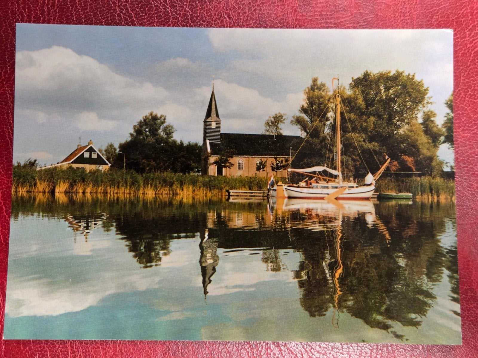 Sandfirden bij Oudega Gezicht op, Verzamelen, Ansichtkaarten | Nederland, Verzenden, 1960 tot 1980