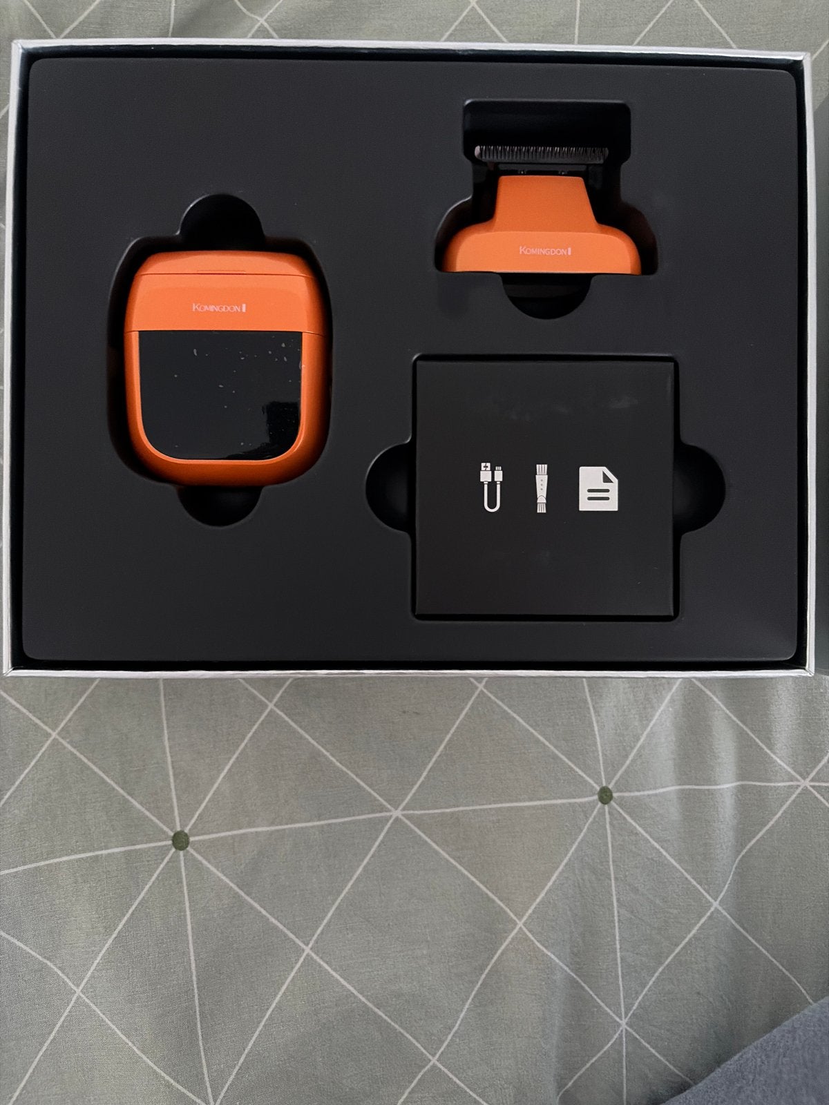 Nieuw!Komingdon 2-in-1 Elektrisch Scheerapparaat en Tondeuse, Ophalen of Verzenden, Nieuw, Scheren en Epileren