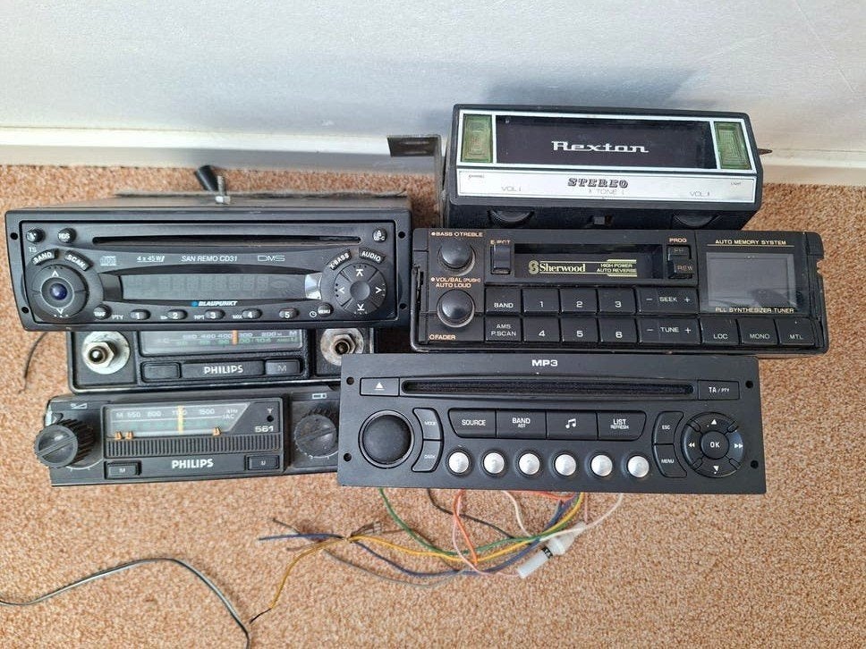 Autoradio's 8-track., Ophalen of Verzenden, Overige typen
