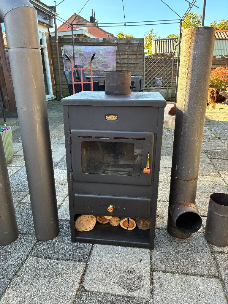 Prity Houtkachel, Ophalen, Gebruikt, Houtkachel, Vrijstaand