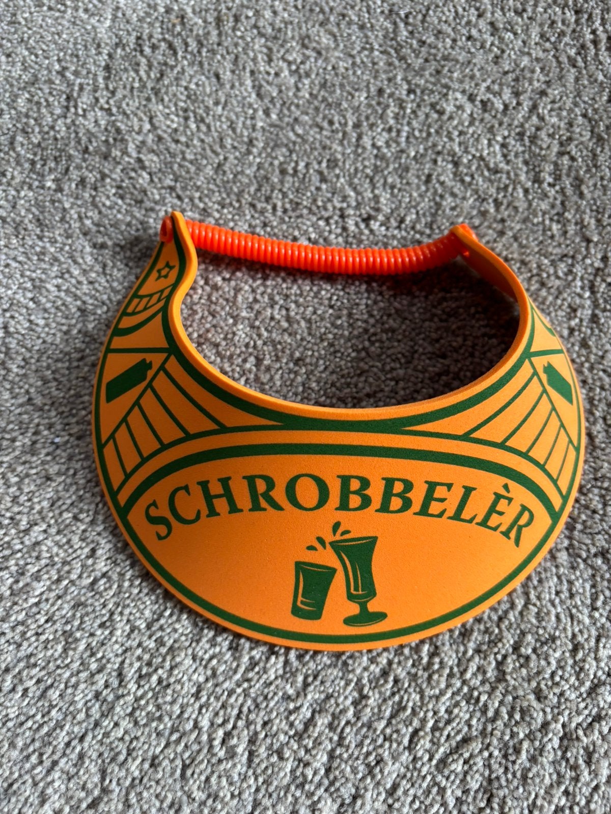 Schrobbelèr oranje WK zonneklep (nieuw!), Ophalen of Verzenden, Nieuw, Gebruiksvoorwerp