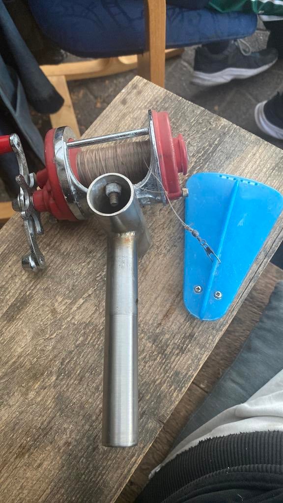 Zeevis reel, Watersport en Boten, Verzenden, Gebruikt, Molen