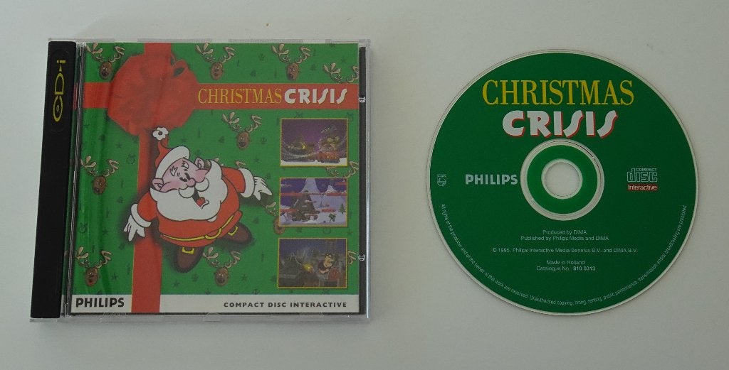 Christmas Crisis compleet voor Philips CD-i, Spelcomputers en Games, 1 speler, Ophalen, Zo goed als nieuw, Overige genres