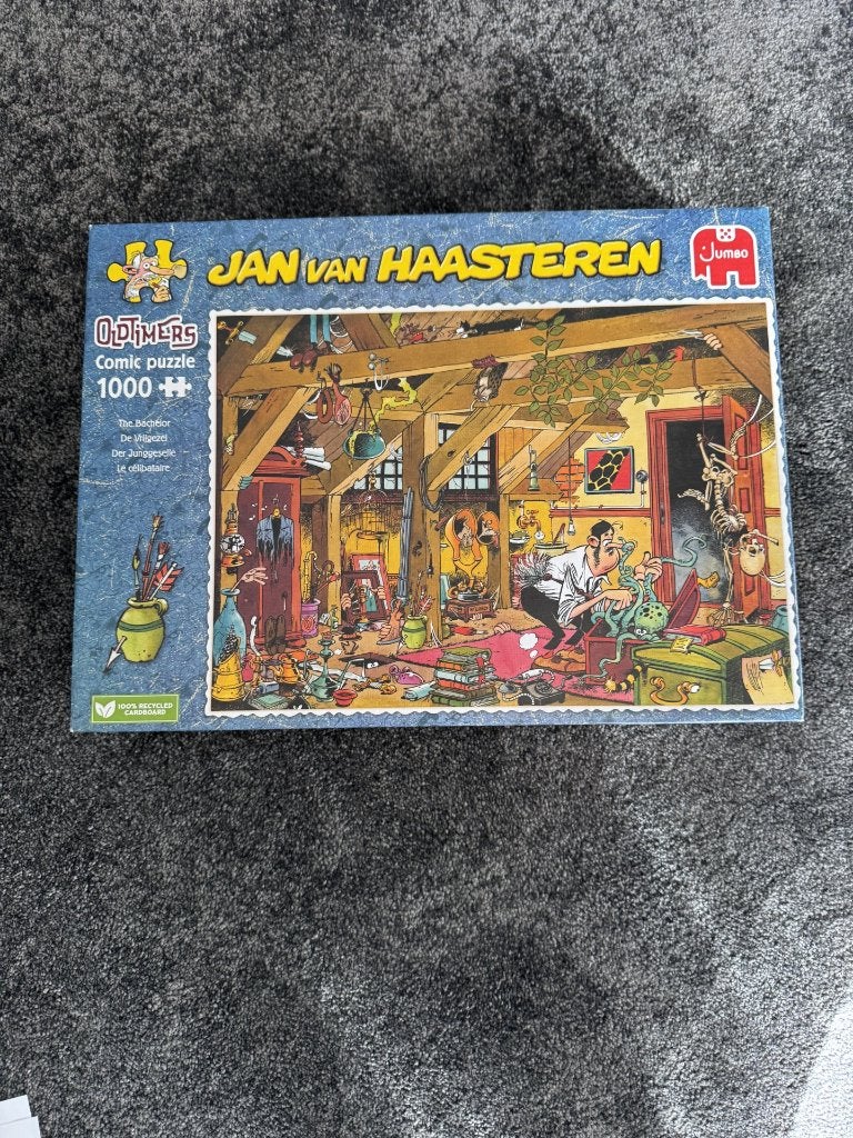Te koop Jan van Haasteren puzzel, Ophalen of Verzenden, 500 t/m 1500 stukjes, Zo goed als nieuw, Legpuzzel