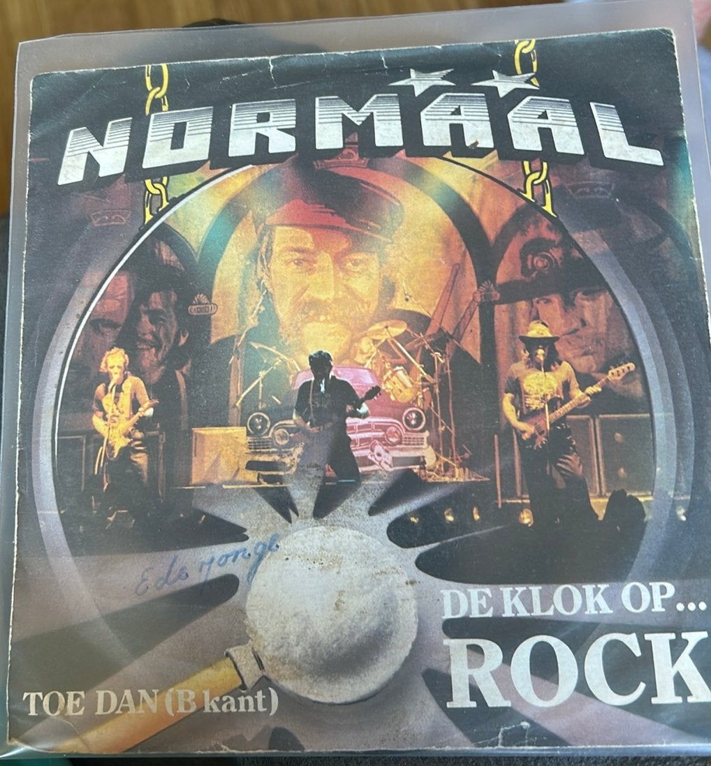 Normaal de klok op rock, Cd's en Dvd's, Vinyl Singles, Ophalen, Gebruikt, 7 inch, Nederlandstalig