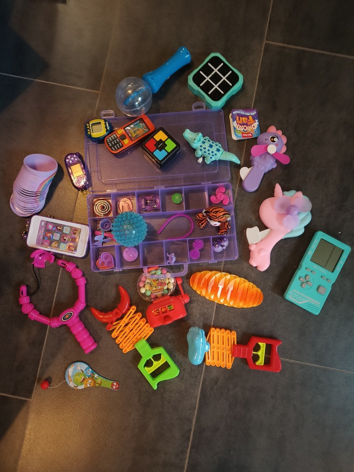 Grote verzameling Fidget Toys, Ophalen of Verzenden, Zo goed als nieuw, Jongen of Meisje