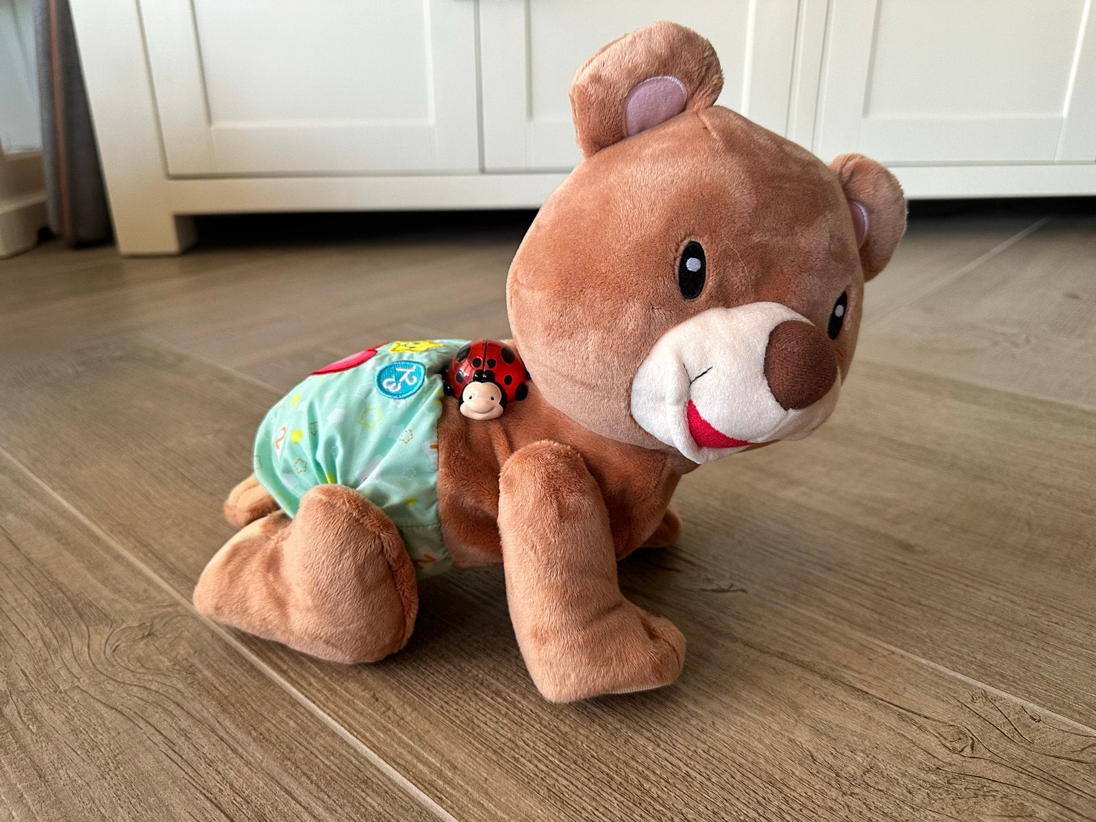 VTech Kruipende Beer - Interactief Speelgoed, Kinderen en Baby's, Ophalen of Verzenden, Zo goed als nieuw, 6 maanden tot 2 jaar