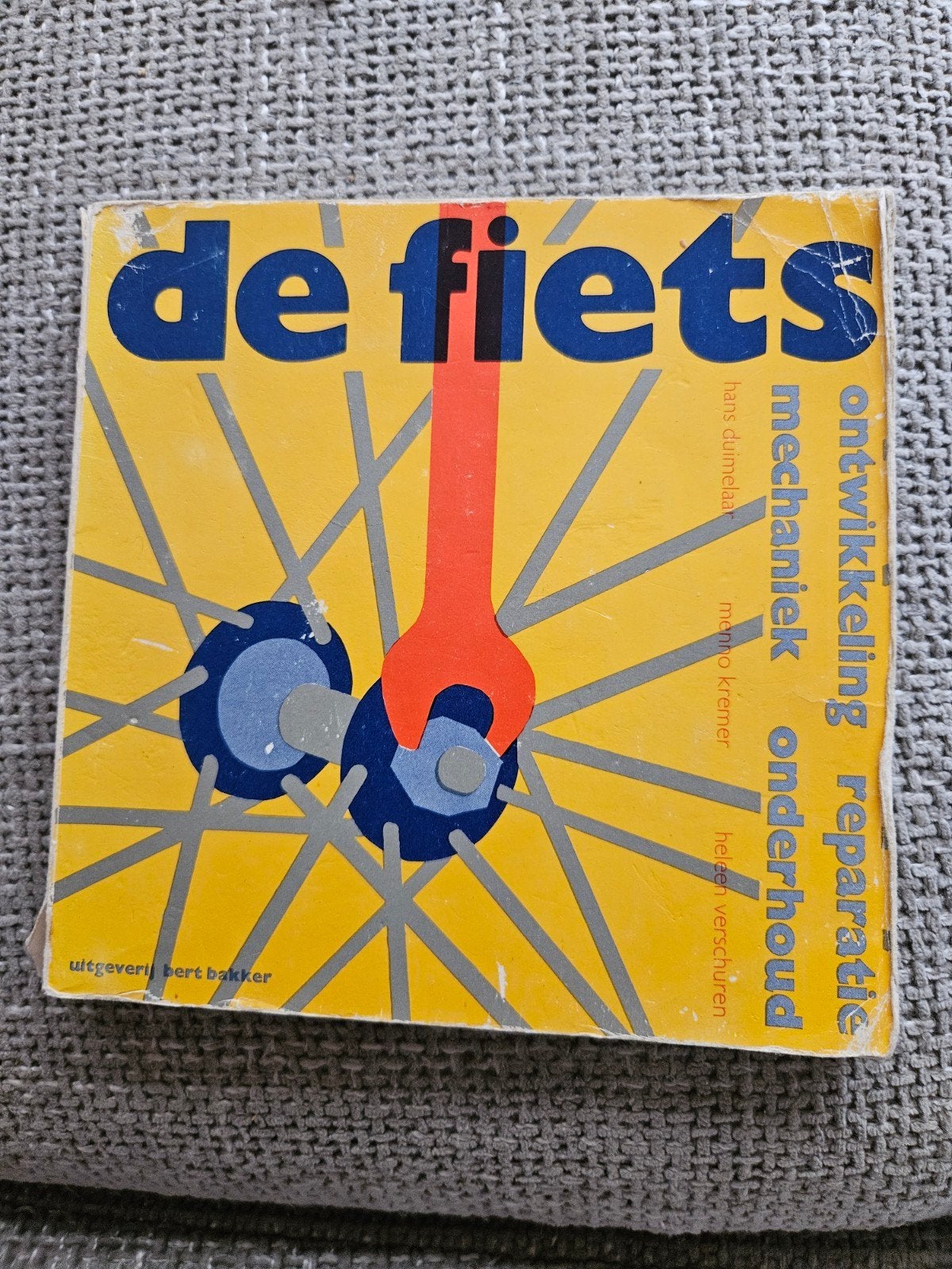 De Fiets: Ontwikkeling, Reparatie, Onderhoud, Boeken, Ophalen of Verzenden, Gelezen, Hans Dümbelbeck, Menno Kremer, Heiner Verschuren
