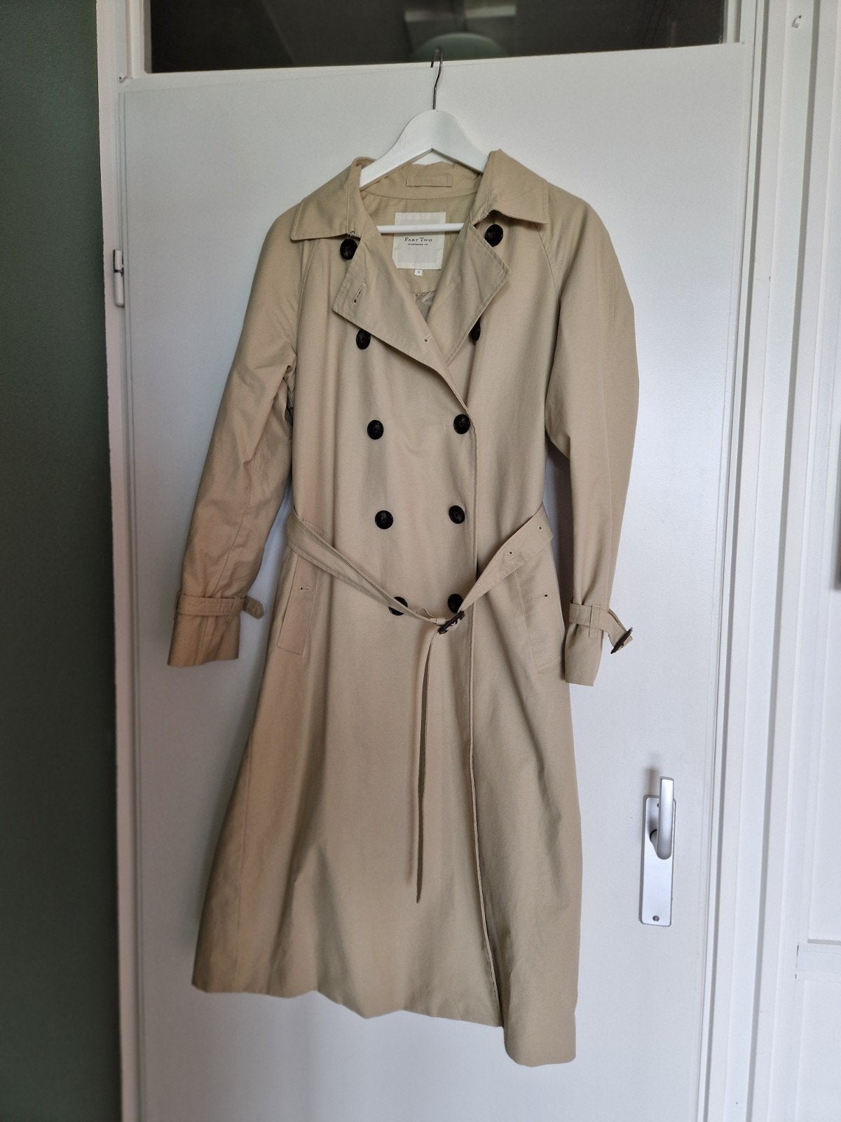Trenchcoat Part two maat M, Ophalen of Verzenden, Zo goed als nieuw, Beige