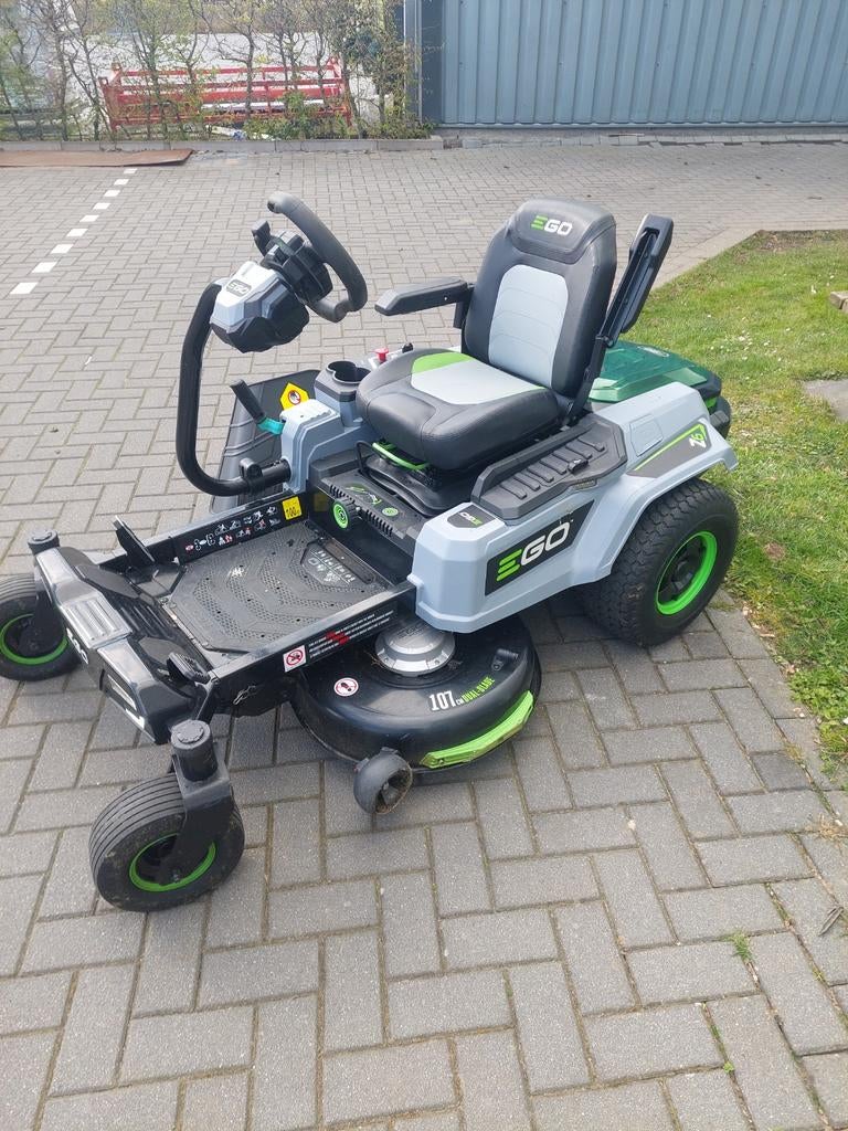 Ego Z6 zero turn zitmaaier, Ophalen, 50 cm of meer