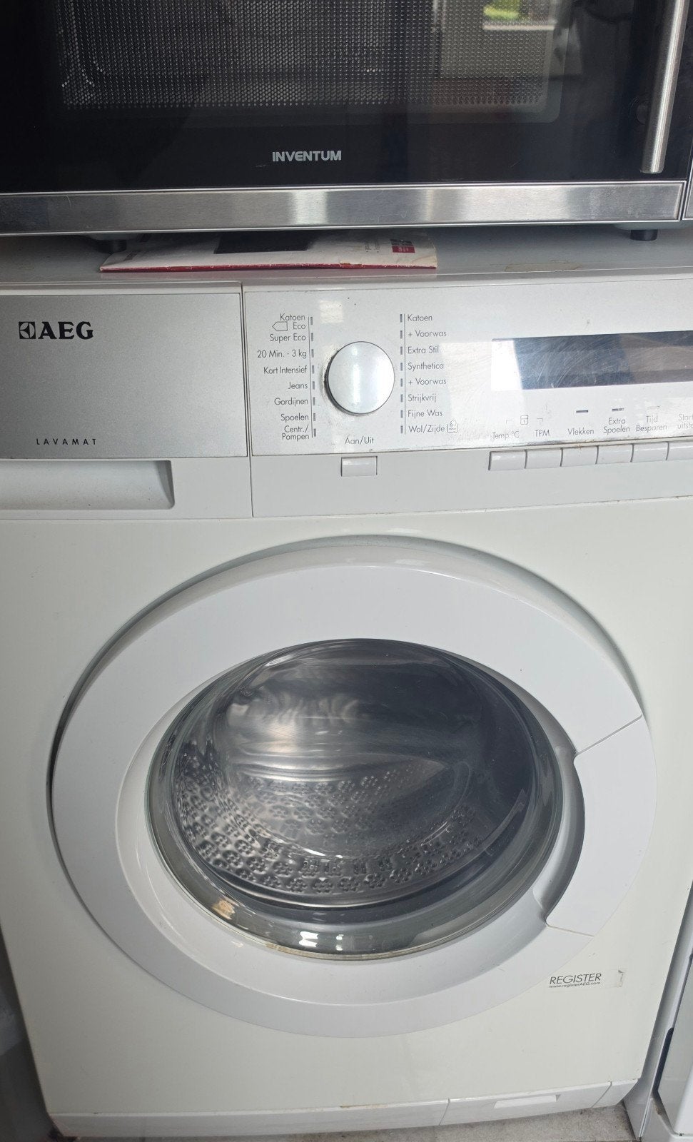 AEG Lavamat wasmachine - Voorlader, Witgoed en Apparatuur, Gebruikt, Ophalen of Verzenden, Voorlader, Kort programma