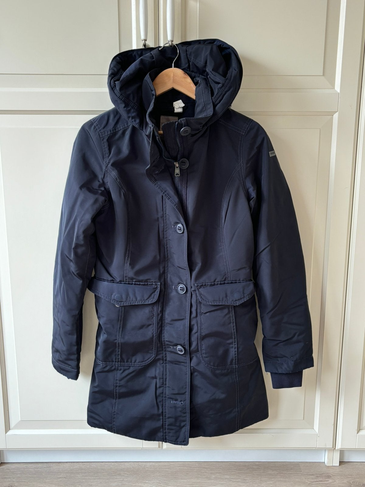 Napapijri jas, Ophalen of Verzenden, Gedragen, Maat 36 (S), Blauw