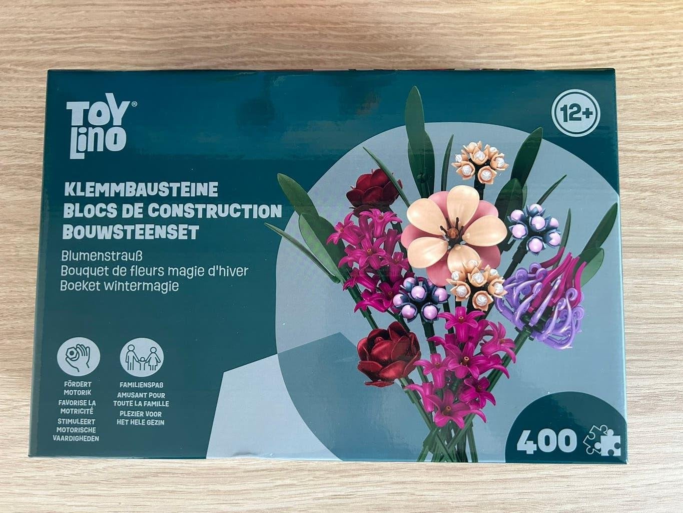 Toylino lego bloemen, Overige thema's, Overige typen, Nieuw, Ophalen of Verzenden