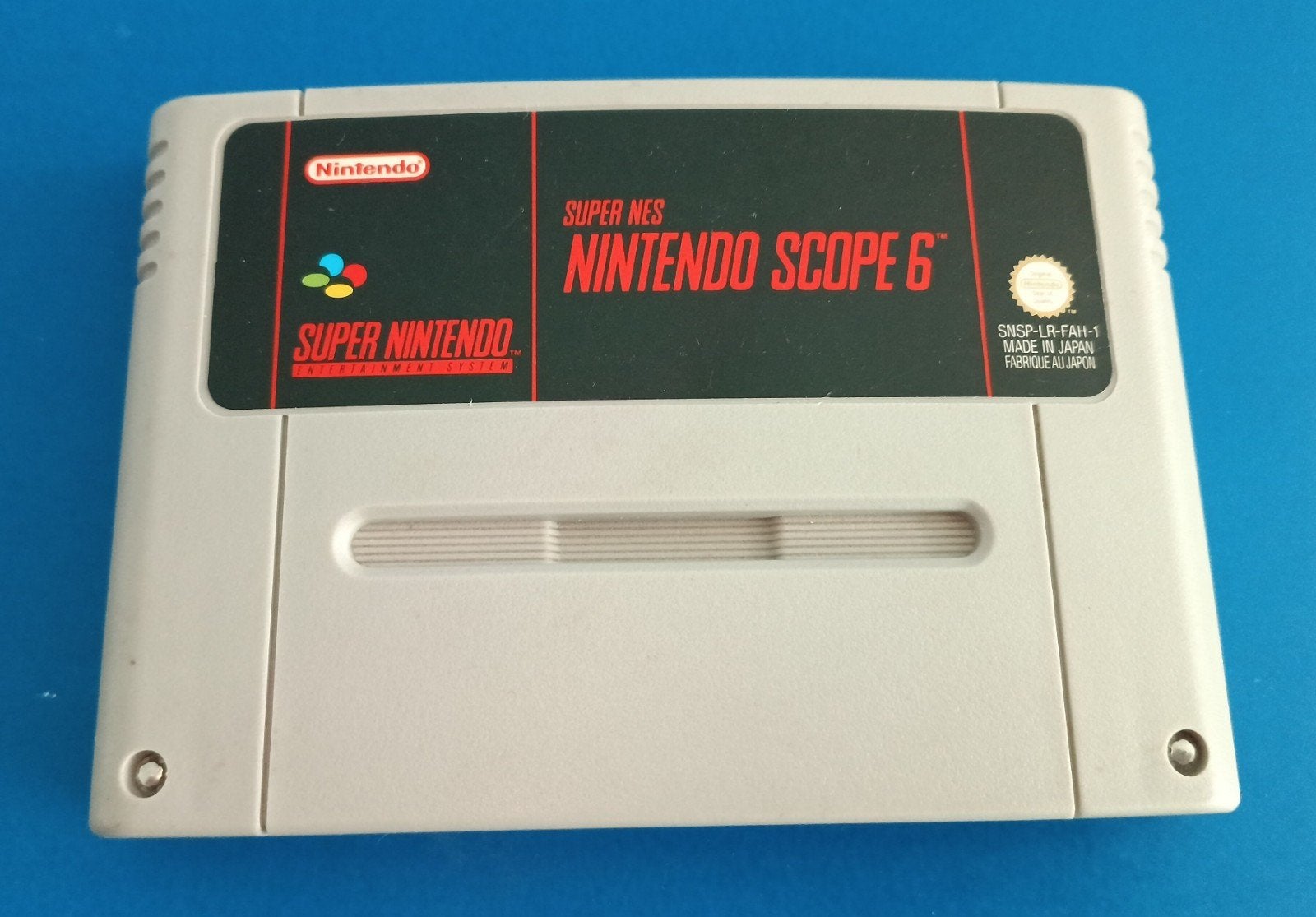 Nintendo Scope 6 – Super Nintendo SNES game, Spelcomputers en Games, Games | Nintendo Super NES, Gebruikt, Shooter, 1 speler, Eén computer