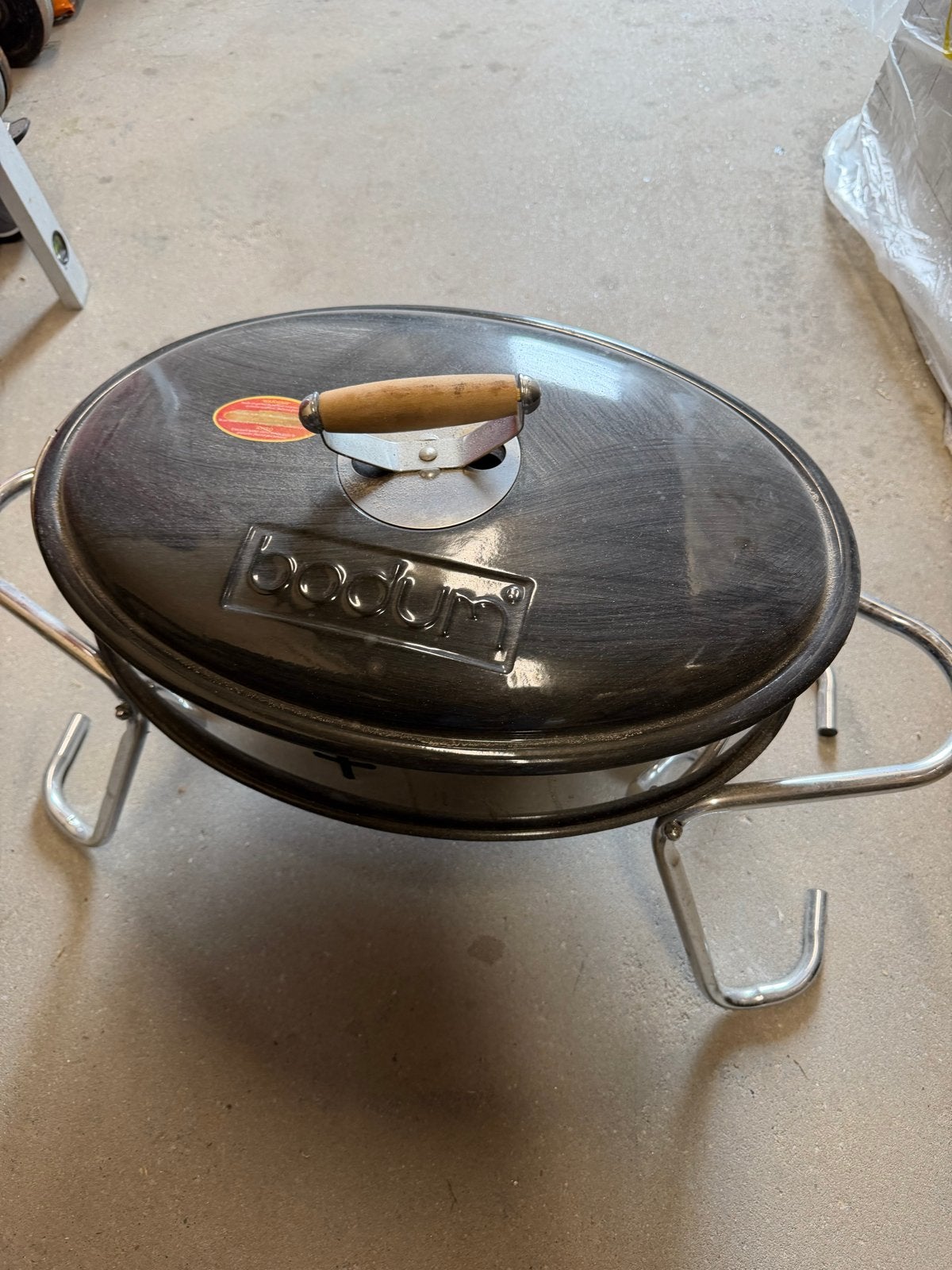 Bodum George kolen Barbecue Tafelmodel Picknick Grill, Ophalen, Gebruikt