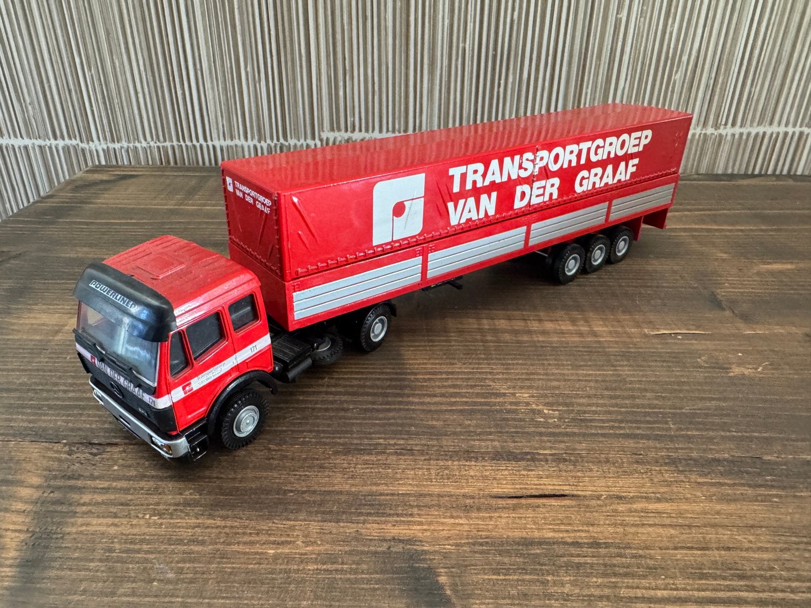 Lion Car nr 70 Transportgroep Van der Graaf vrachtwagen, Ophalen of Verzenden, Gebruikt