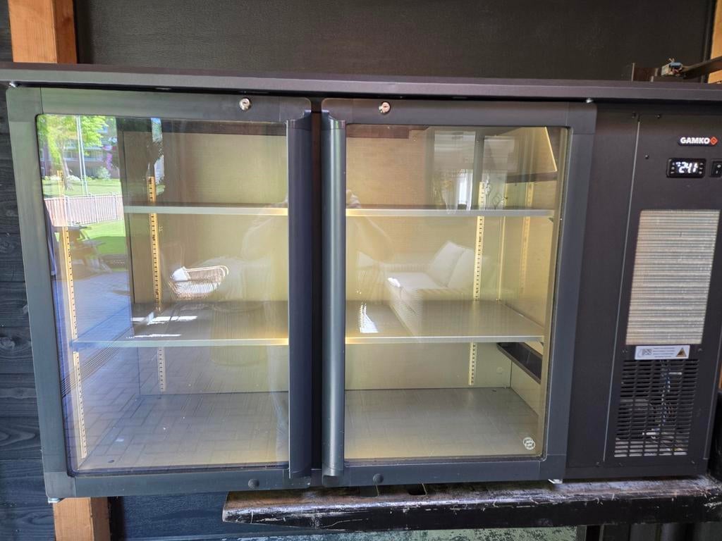 Gamko barkoeling koelkast koeling horeca manvaca 2 deurs, Witgoed en Apparatuur, Thuistaps, Zo goed als nieuw, Overige merken