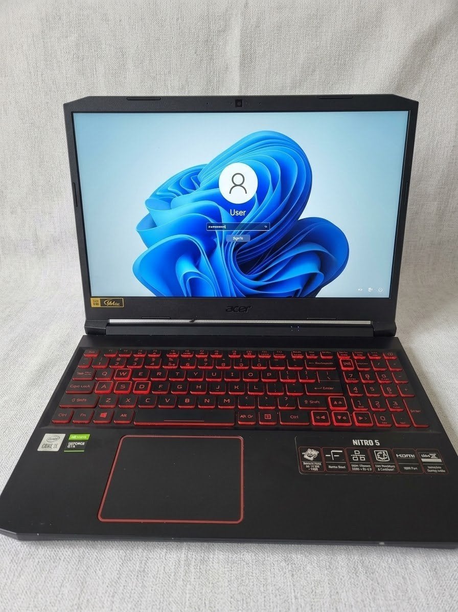 Acer Nitro 5 Gaming Laptop i5-10300H 16GB RAM GTX 1650, Met videokaart, 2 tot 3 Ghz, Ophalen of Verzenden, Zo goed als nieuw