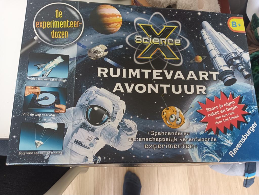 Ruimtevaart spel ruilen....., Hobby en Vrije tijd, Ophalen, Gebruikt