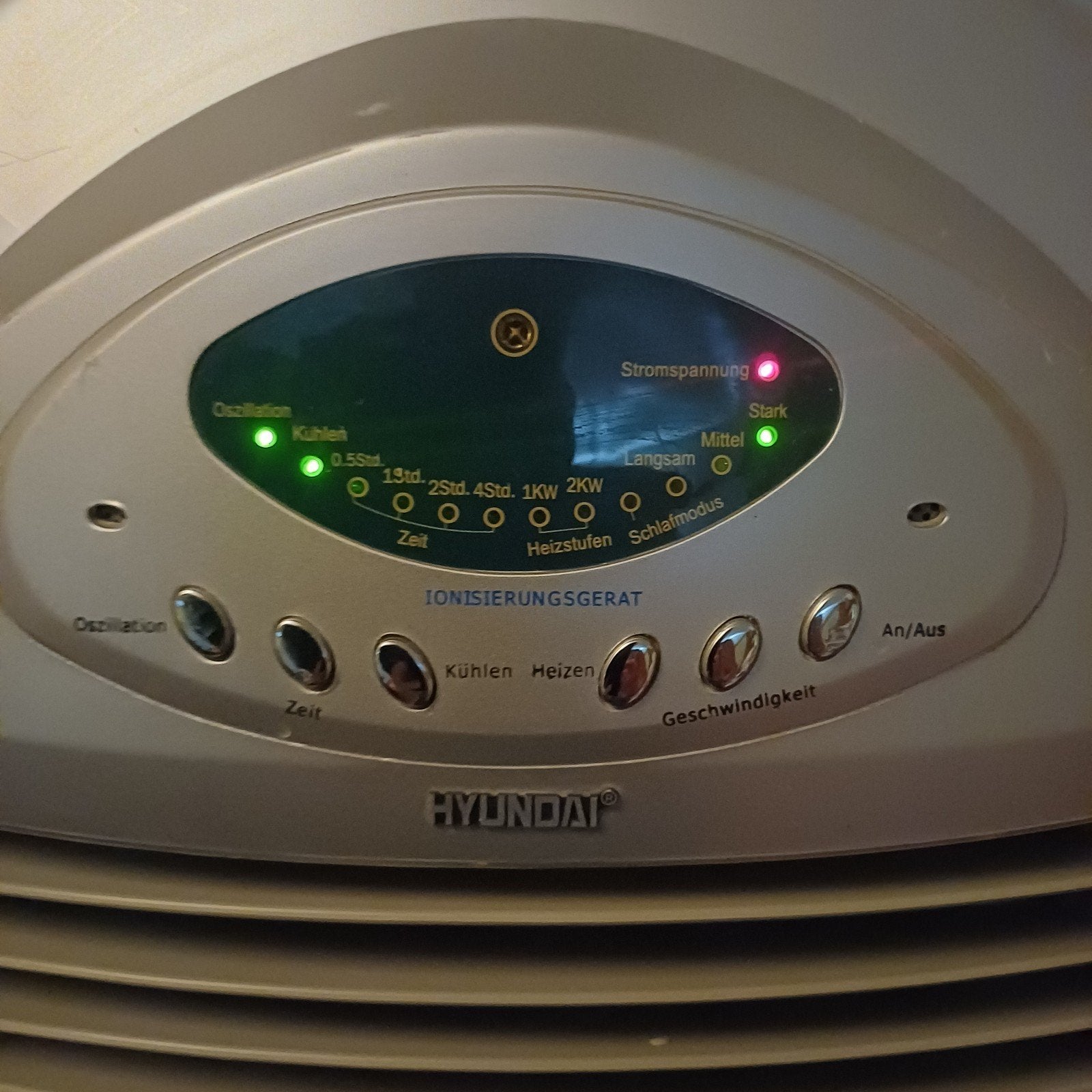 Hyundai Mobiele Airco met Koel- en Verwarmfunctie, Witgoed en Apparatuur, Airco's, Minder dan 60 m³, 3 snelheden of meer, Ophalen of Verzenden
